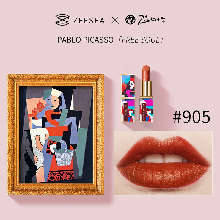 ZEESEA X Picasso：丝绒哑光唇膏系列